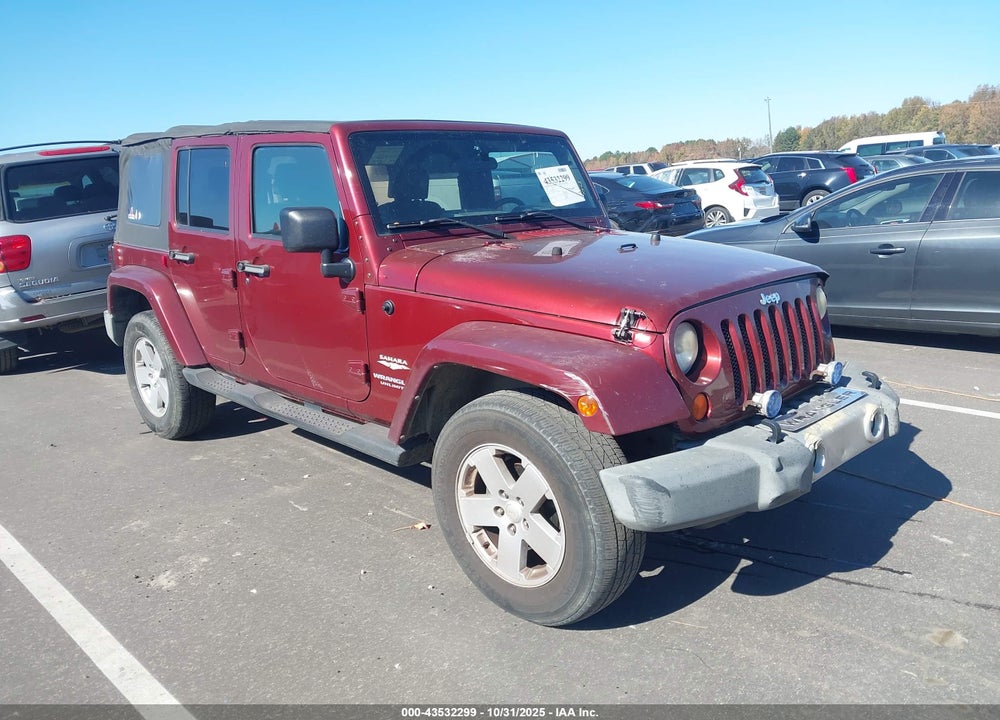 2007 JEEP WRANGLER UNLIMITED SAHARA VIN: 1J4GA59197L106132