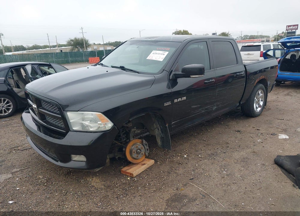 2010 DODGE RAM 1500 SLT/SPORT/TRX VIN: 1D7RV1CT7AS189021