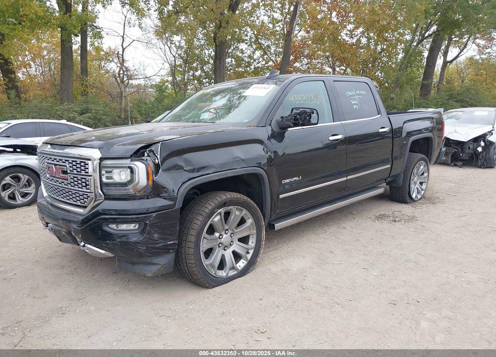 2017 GMC SIERRA 1500 DENALI VIN: 3GTU2PEJ7HG355809
