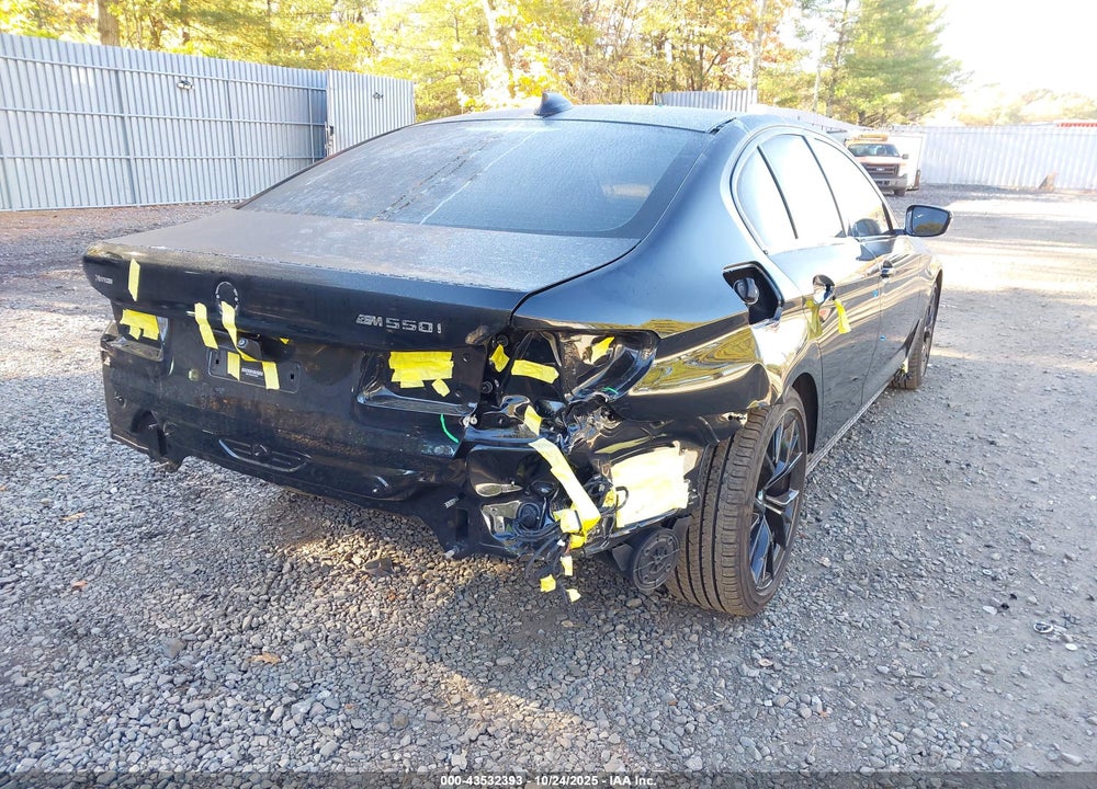 2021 BMW M550I XDRIVE VIN: WBA13BK0XMCG83687
