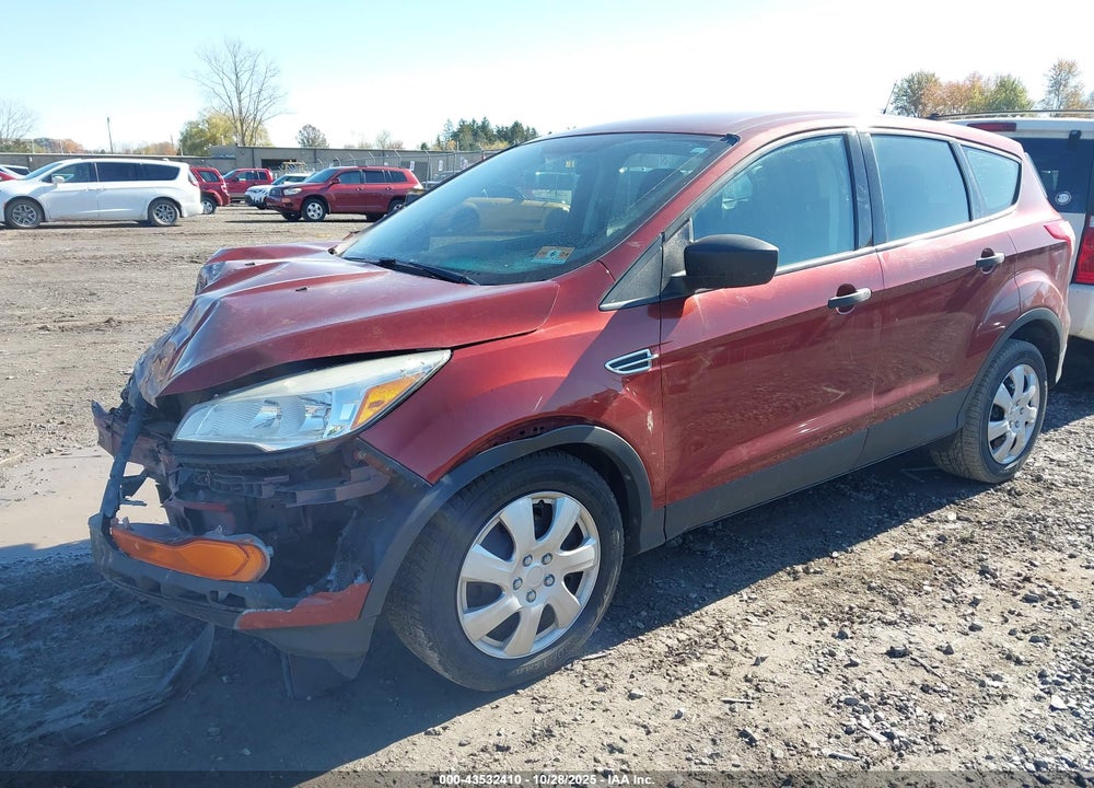 2014 FORD ESCAPE S VIN: 1FMCU0F71EUC57184