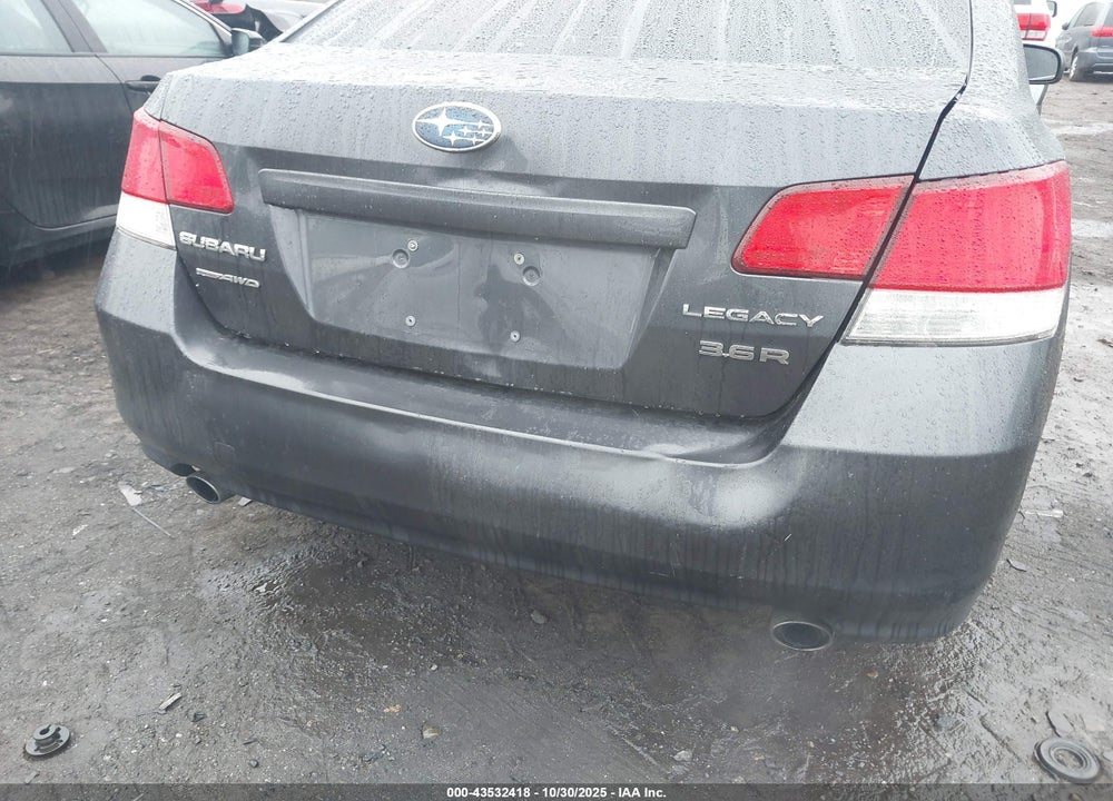 2012 SUBARU LEGACY 3.6R LIMITED VIN: 4S3BMDK67C2009485