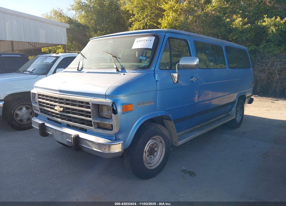 1995 CHEVROLET G30 G30 VIN: 1GAFG35K9SF168309