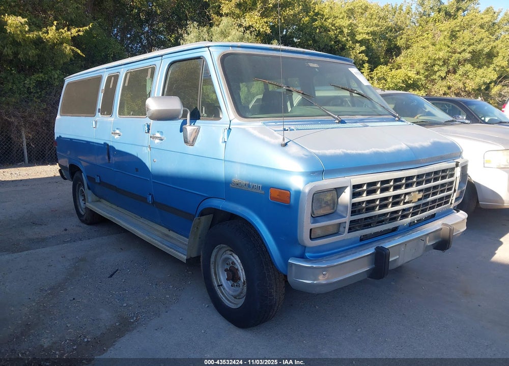 1995 CHEVROLET G30 G30 VIN: 1GAFG35K9SF168309
