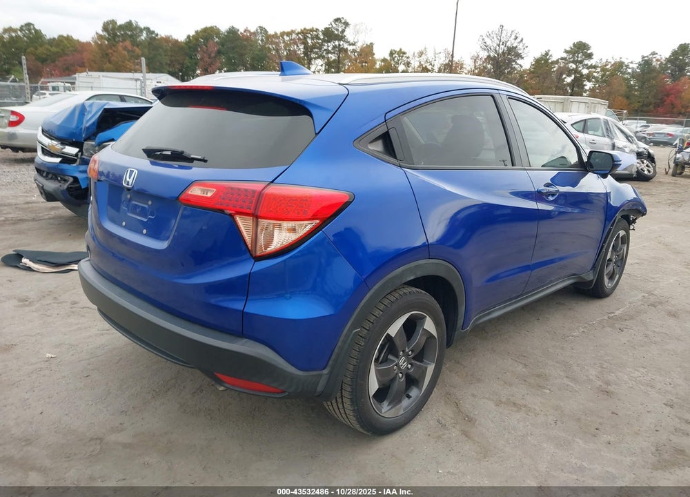 2018 HONDA HR-V EX-L VIN: 3CZRU5H74JM701904