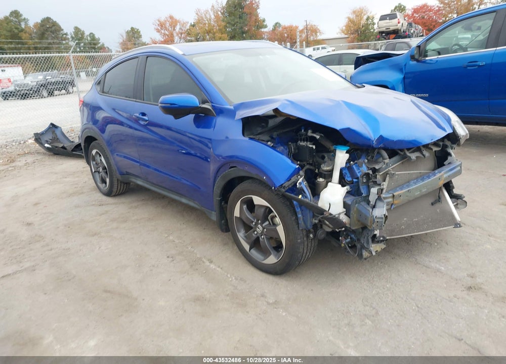 2018 HONDA HR-V EX-L VIN: 3CZRU5H74JM701904