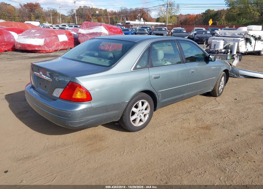 2002 TOYOTA AVALON XLS VIN: 4T1BF28B22U260982
