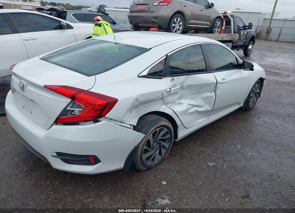 2018 HONDA CIVIC EX VIN: 19XFC2F7XJE005037