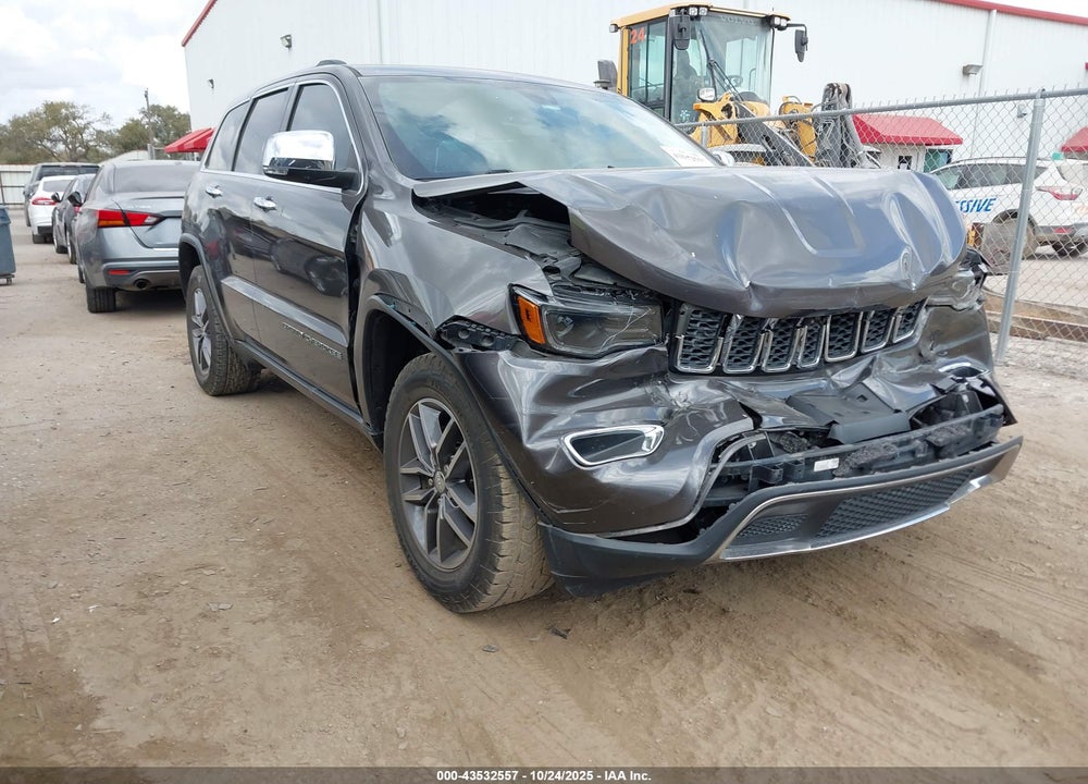 2017 JEEP GRAND CHEROKEE LIMITED 4X2 VIN: 1C4RJEBG4HC718897