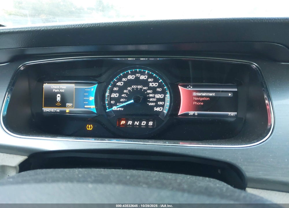 2014 FORD TAURUS VIN: 1FAHP2E81EG105840