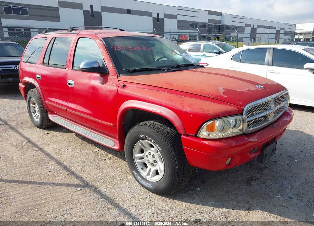 2001 DODGE DURANGO VIN: 1B4HS28Z31F508678