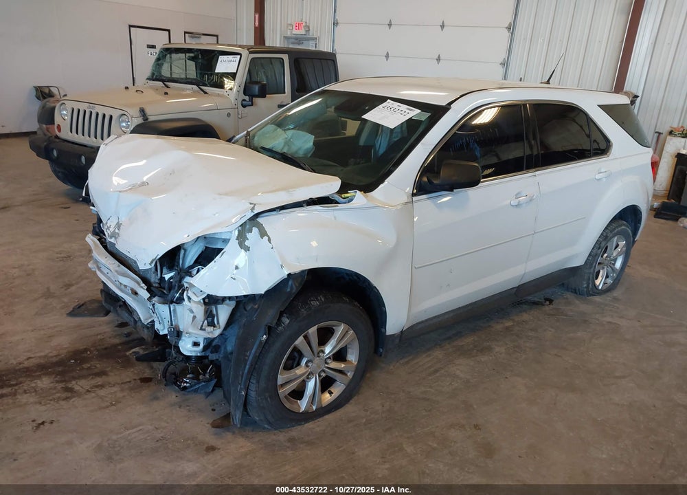 2012 CHEVROLET EQUINOX LS VIN: 2GNFLCEK0C6263976
