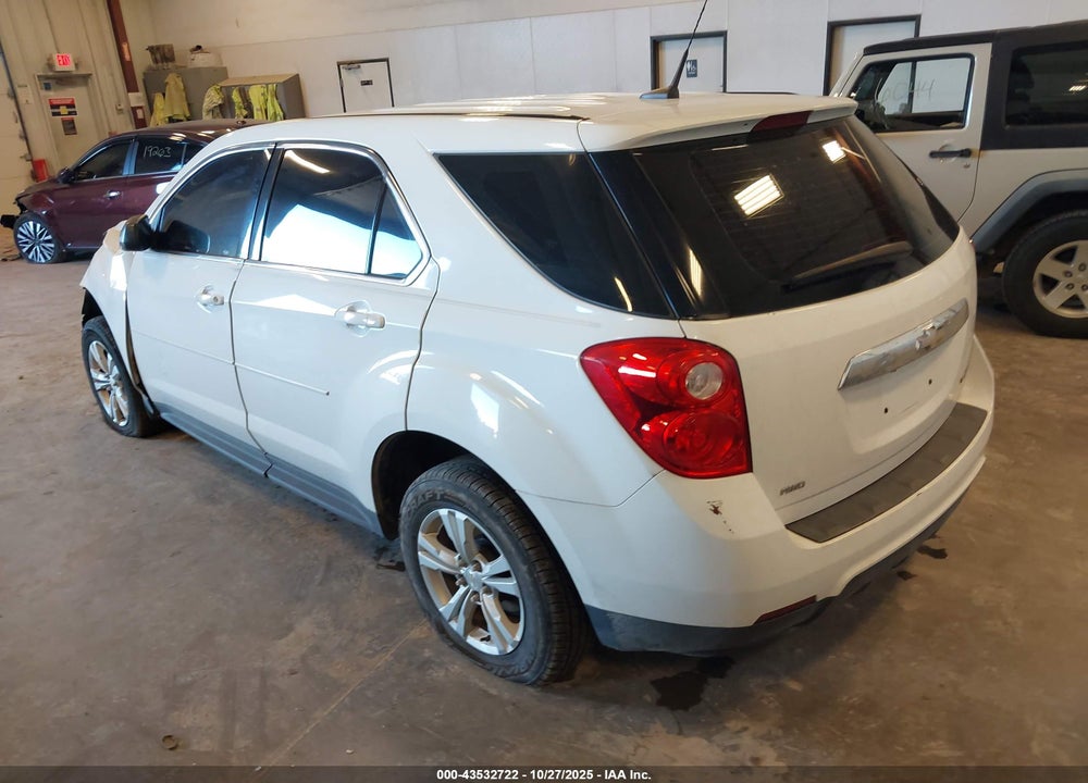 2012 CHEVROLET EQUINOX LS VIN: 2GNFLCEK0C6263976