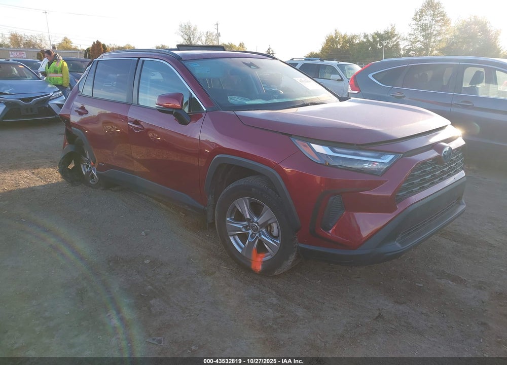 2022 TOYOTA RAV4 HYBRID XLE VIN: 4T3RWRFV4NU071590