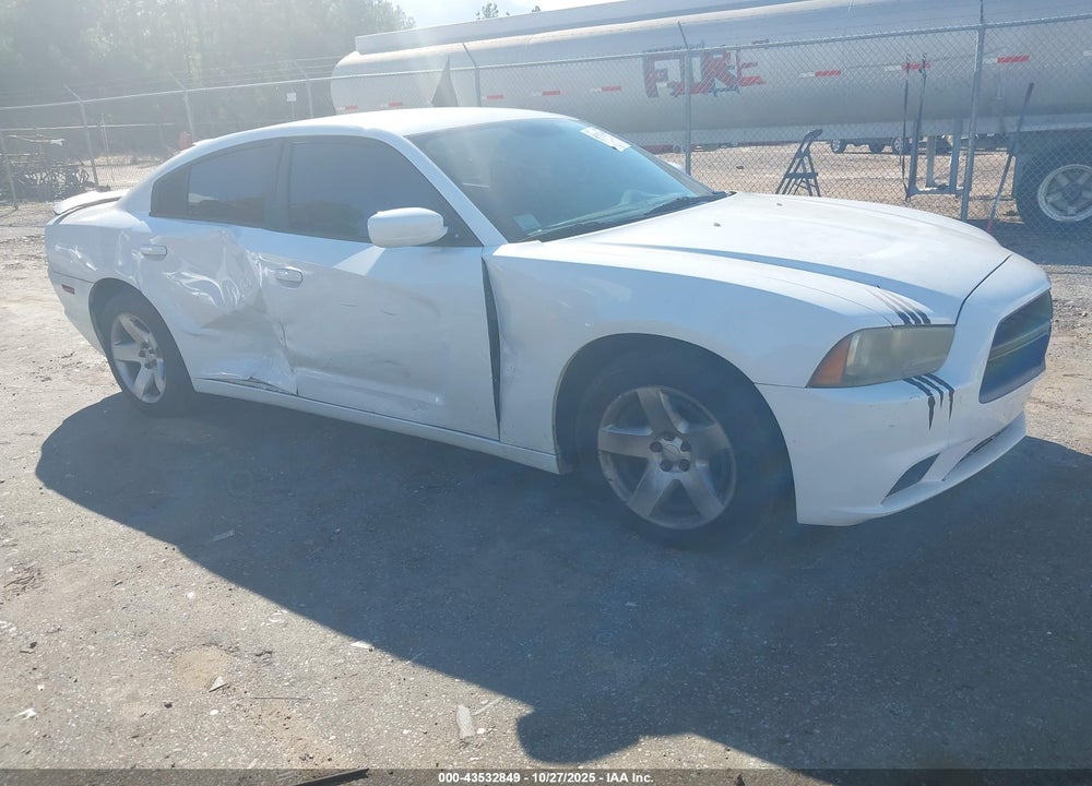 2013 DODGE CHARGER POLICE VIN: 2C3CDXAG0DH608676