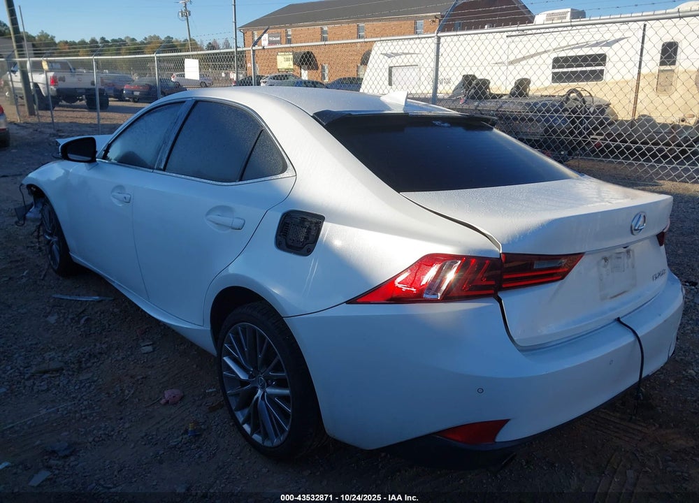 2015 LEXUS IS 250 VIN: JTHBF1D20F5076384