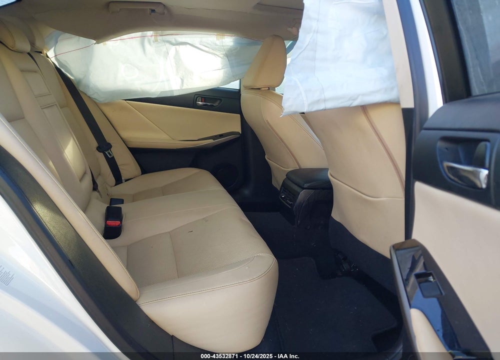 2015 LEXUS IS 250 VIN: JTHBF1D20F5076384