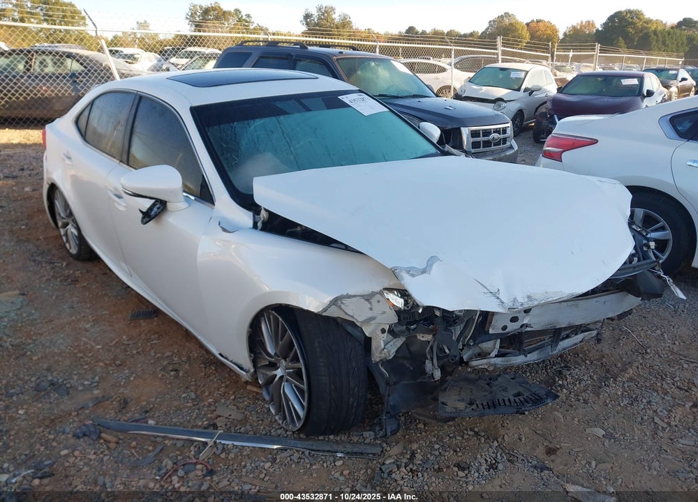 2015 LEXUS IS 250 VIN: JTHBF1D20F5076384