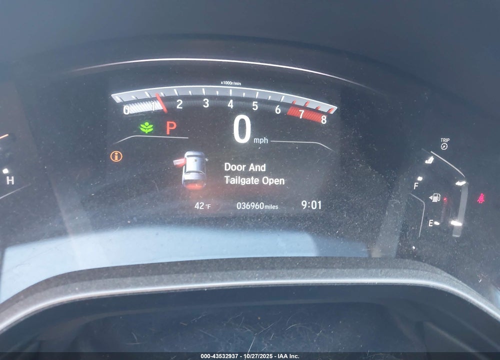2018 HONDA CR-V VIN: 7FARW2H80JE086395