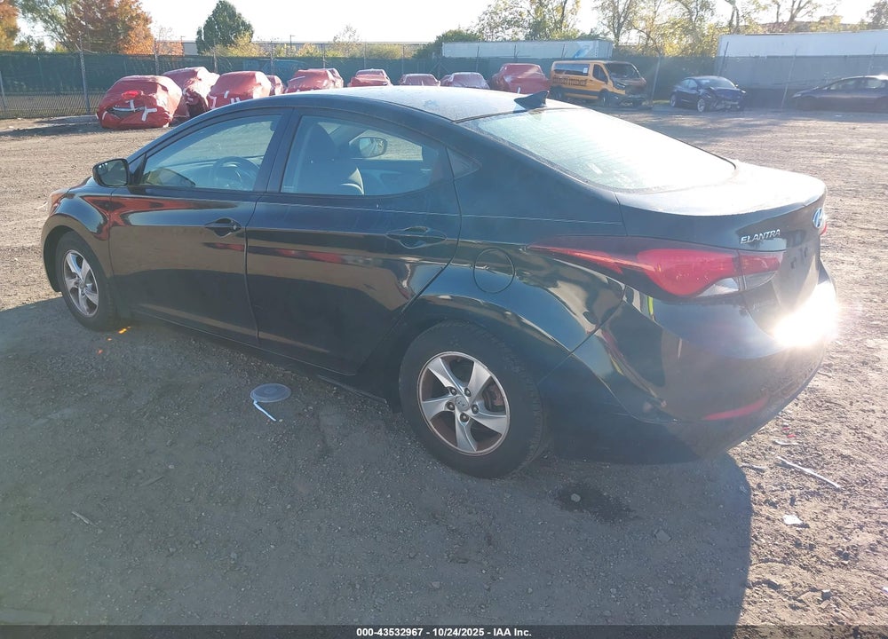 2014 HYUNDAI ELANTRA SE VIN: 5NPDH4AE3EH537354