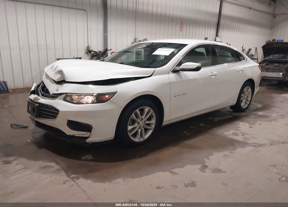 2016 CHEVROLET MALIBU VIN: 1G1ZE5STXGF323789
