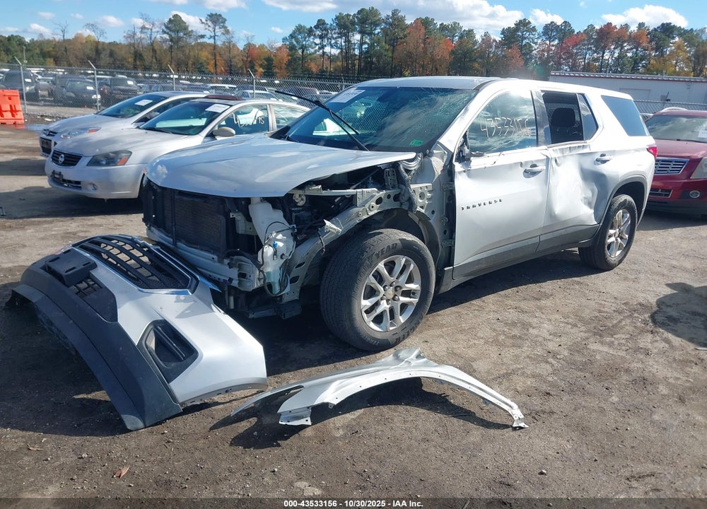 2020 CHEVROLET TRAVERSE AWD LS VIN: 1GNEVFKW4LJ202874