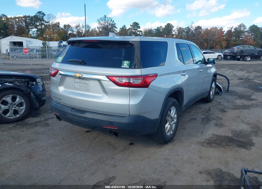 2020 CHEVROLET TRAVERSE AWD LS VIN: 1GNEVFKW4LJ202874