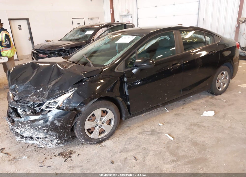 2017 CHEVROLET CRUZE LS AUTO VIN: 1G1BC5SM8H7124686