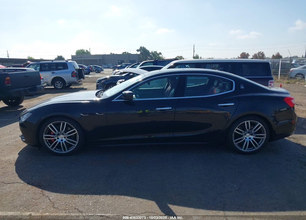 2014 MASERATI GHIBLI S Q4 VIN: ZAM57RTA3E1090171