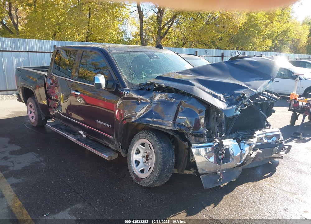 2015 GMC SIERRA 1500 SLT VIN: 3GTU2VEC5FG223621