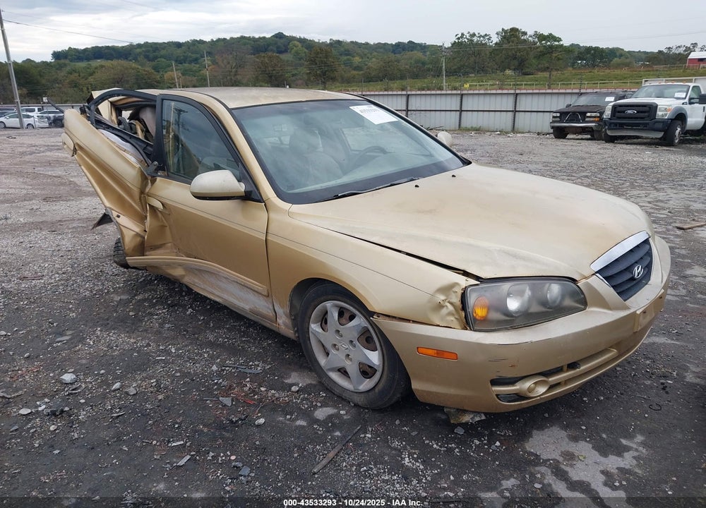 2004 HYUNDAI ELANTRA GLS/GT VIN: KMHDN46D64U725536