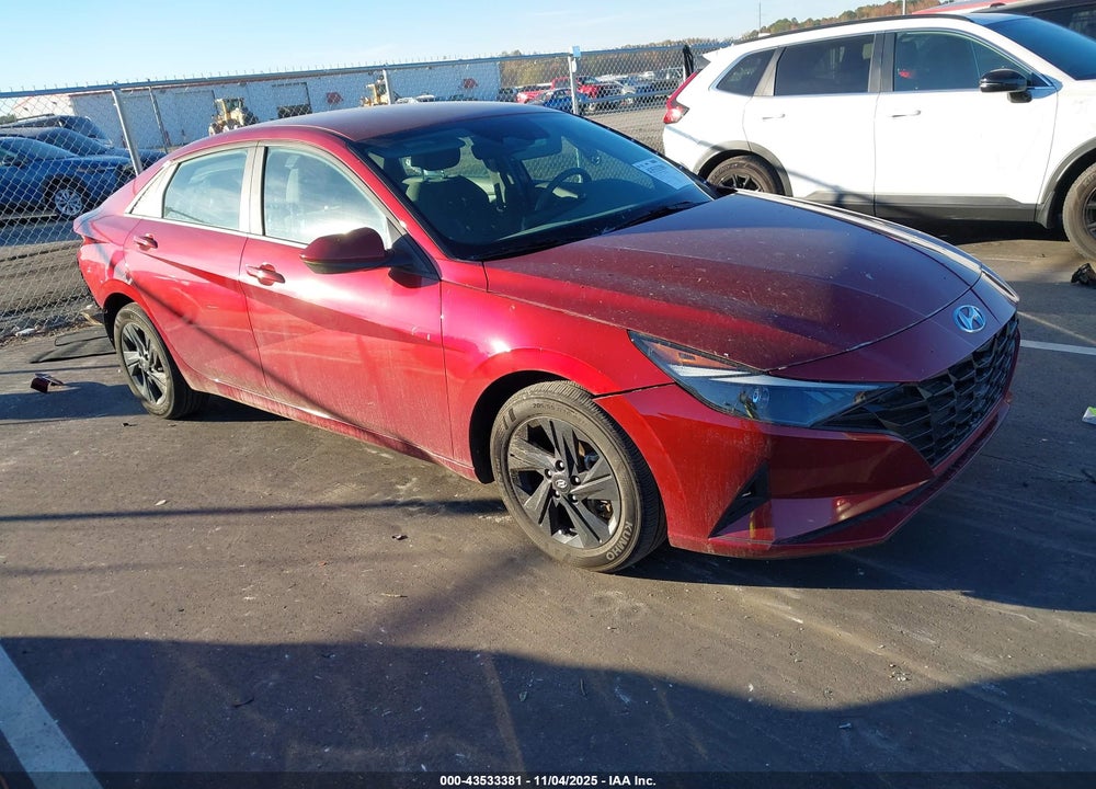 2023 HYUNDAI ELANTRA HYBRID BLUE VIN: KMHLM4AJ8PU077522