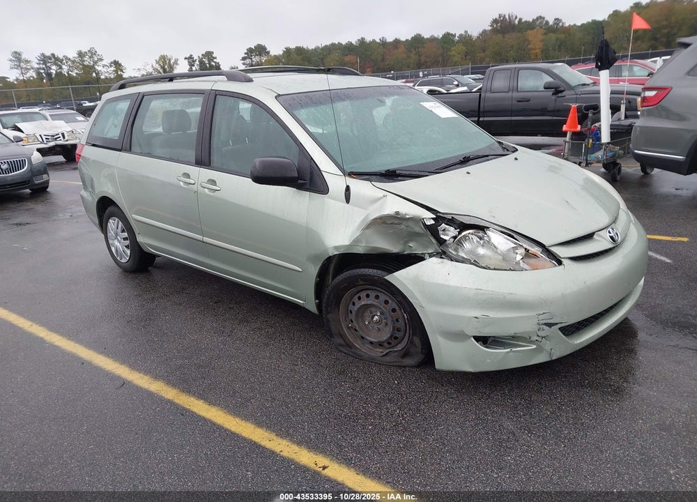 2007 TOYOTA SIENNA CE VIN: 5TDZK23C47S010587