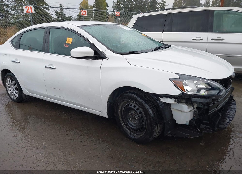 2018 NISSAN SENTRA S VIN: 3N1AB7AP8JY310779