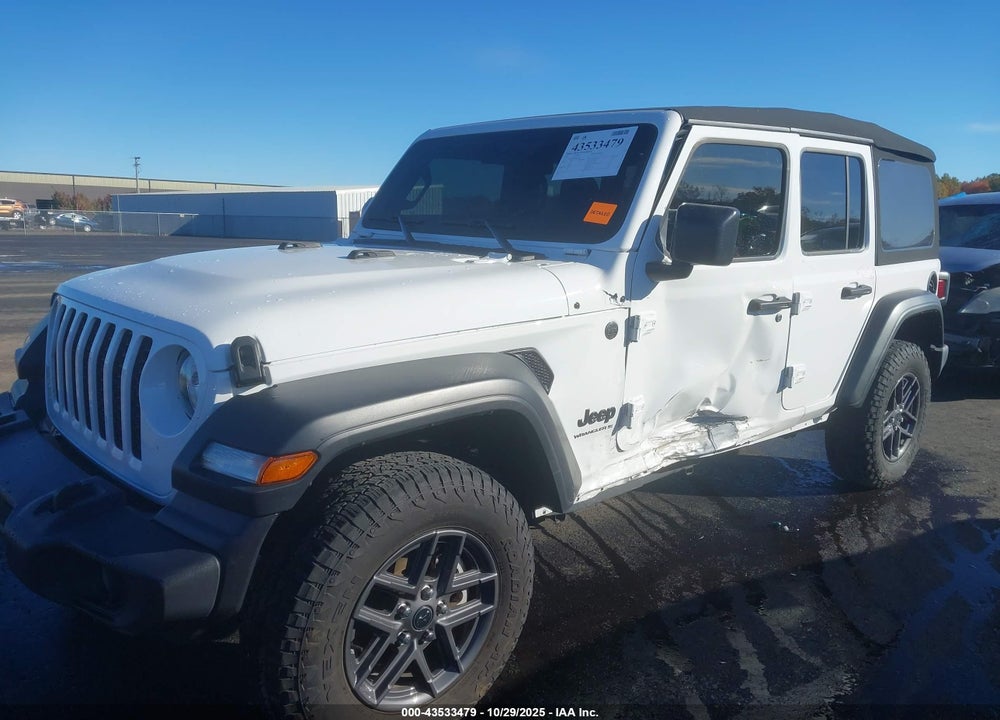 2024 JEEP WRANGLER 4-DOOR SPORT S 4X4 VIN: 1C4PJXDNXRW126161