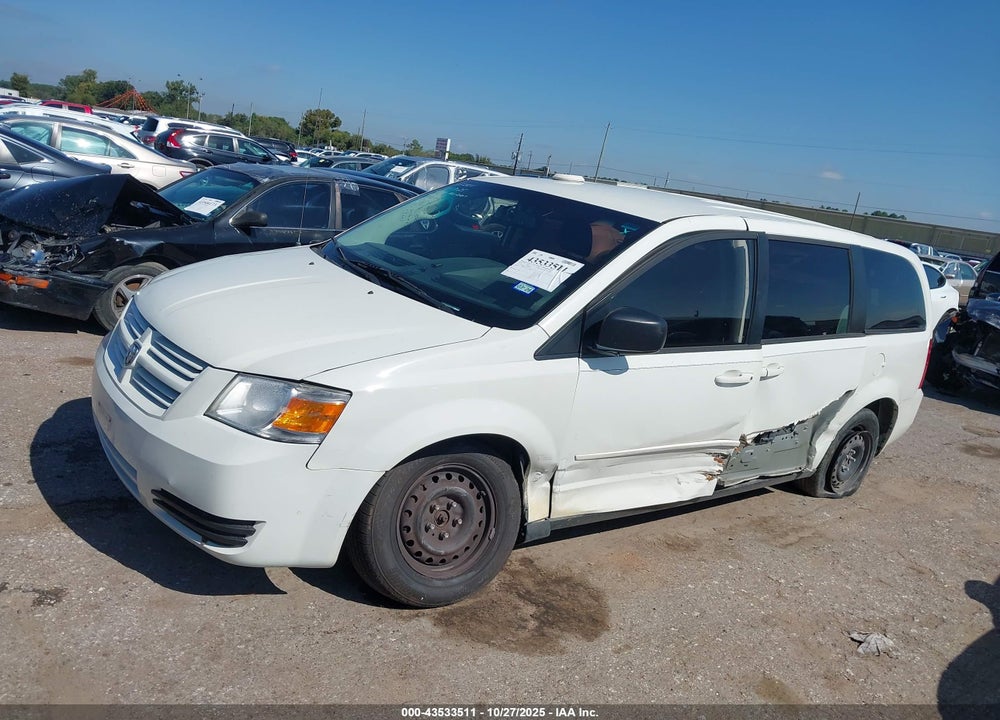 2010 DODGE GRAND CARAVAN SE VIN: 2D4RN4DE4AR228681
