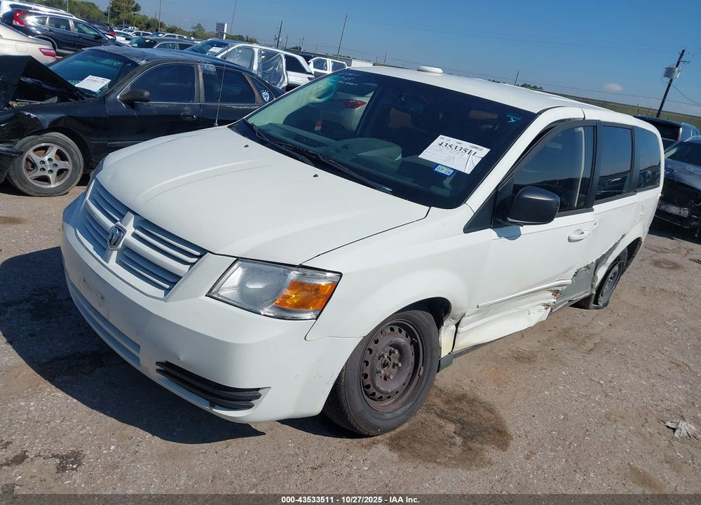 2010 DODGE GRAND CARAVAN SE VIN: 2D4RN4DE4AR228681