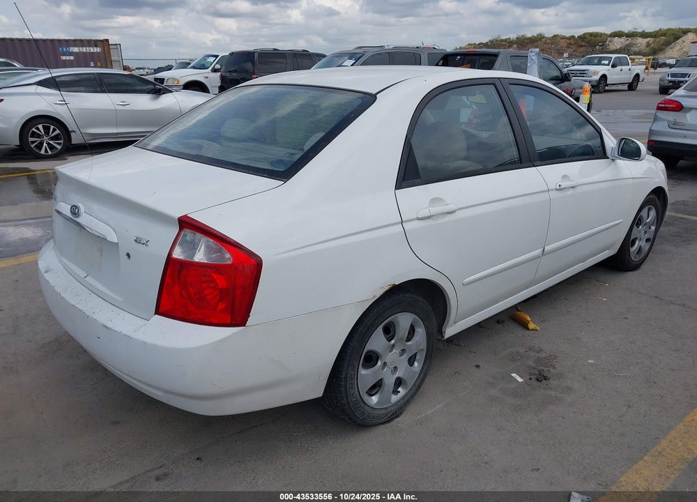 2004 KIA SPECTRA EX/LX VIN: KNAFE121245024068