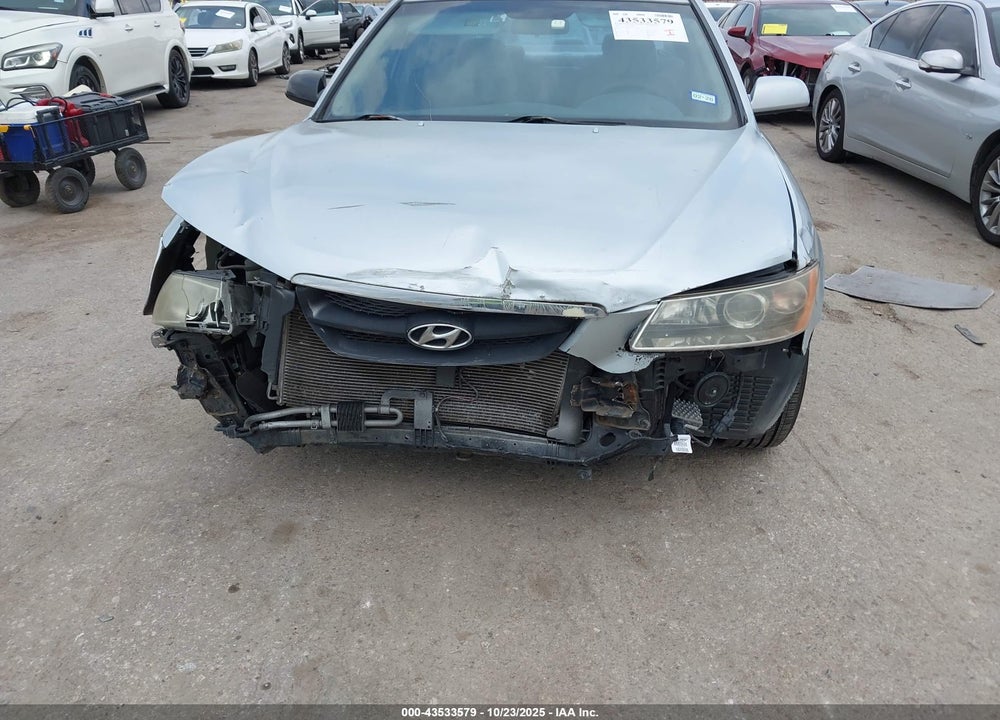 2007 HYUNDAI SONATA GLS VIN: 5NPET46C87H296193