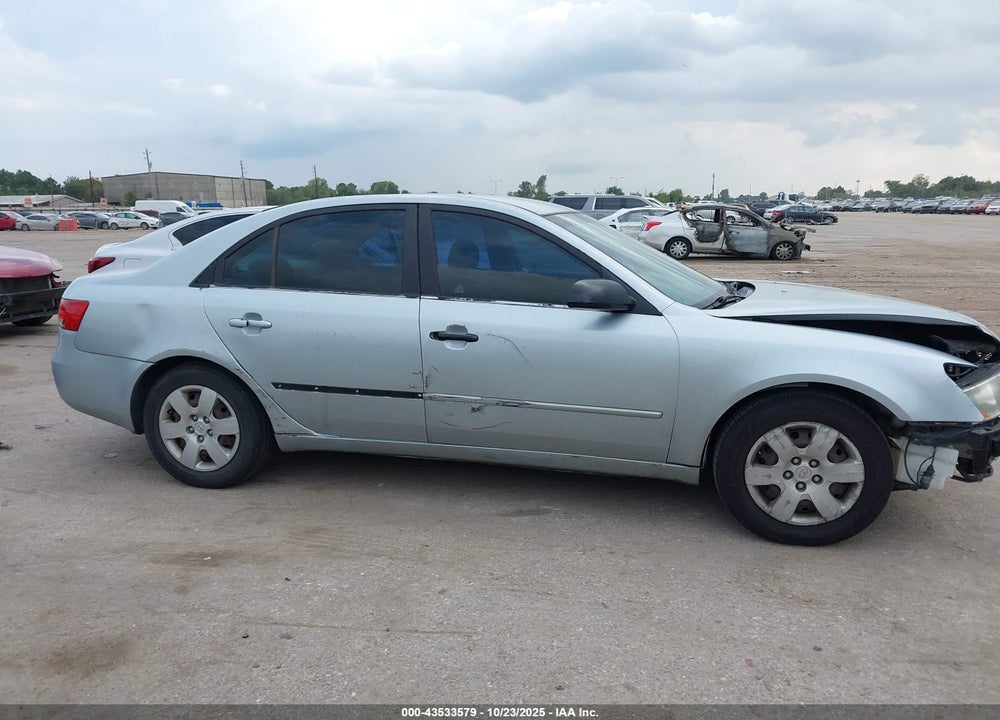 2007 HYUNDAI SONATA GLS VIN: 5NPET46C87H296193