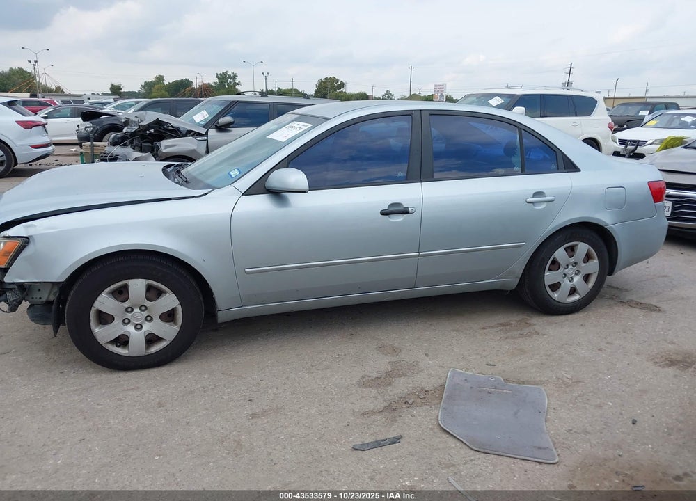 2007 HYUNDAI SONATA GLS VIN: 5NPET46C87H296193