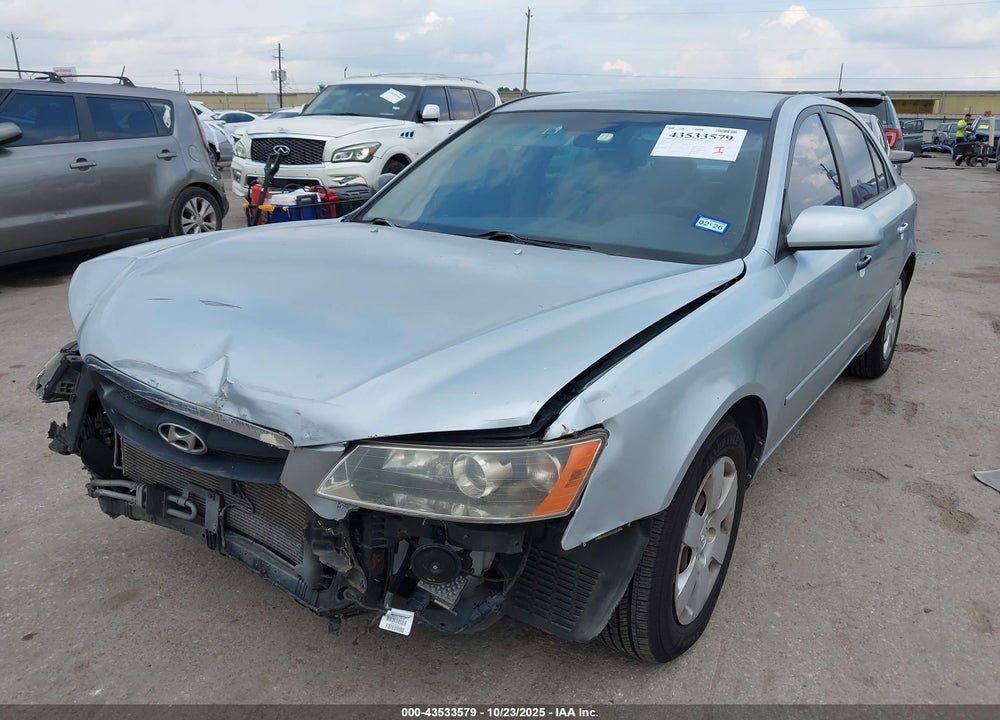 2007 HYUNDAI SONATA GLS VIN: 5NPET46C87H296193
