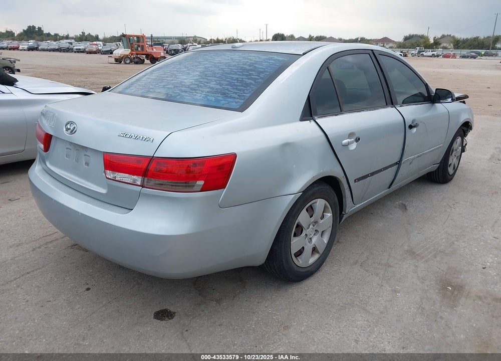 2007 HYUNDAI SONATA GLS VIN: 5NPET46C87H296193