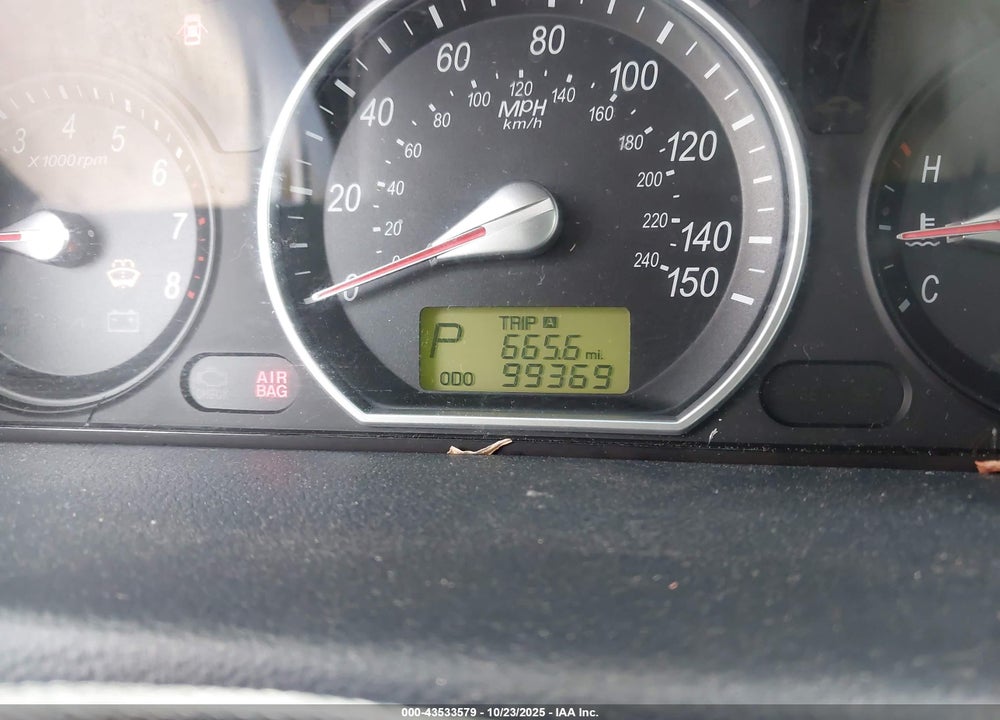 2007 HYUNDAI SONATA GLS VIN: 5NPET46C87H296193