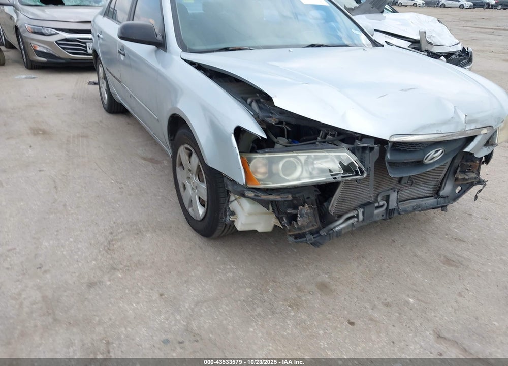 2007 HYUNDAI SONATA GLS VIN: 5NPET46C87H296193