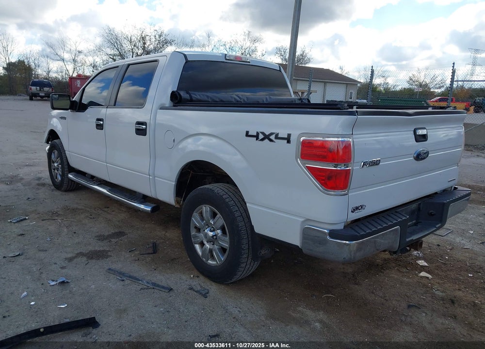 2012 FORD F-150 VIN: 1FTFW1EFXCFC72195