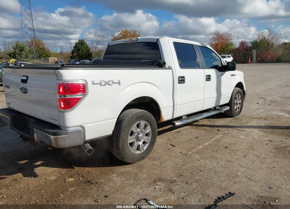 2012 FORD F-150 VIN: 1FTFW1EFXCFC72195