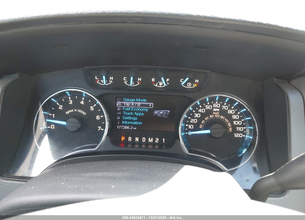 2012 FORD F-150 VIN: 1FTFW1EFXCFC72195