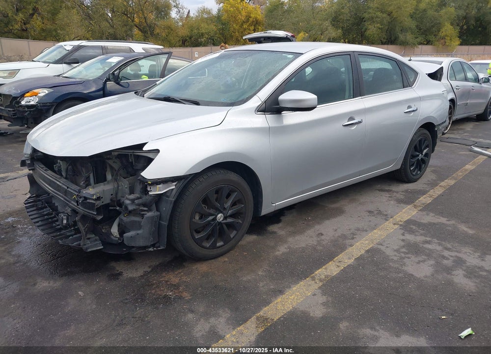 2019 NISSAN SENTRA SV VIN: 3N1AB7AP0KY425961