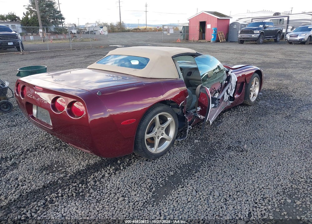2003 CHEVROLET CORVETTE VIN: 1G1YY32G135131199